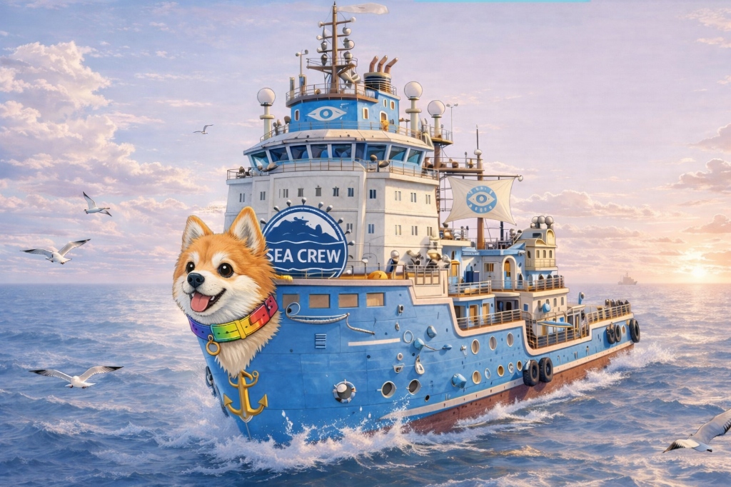 犬が頭の船